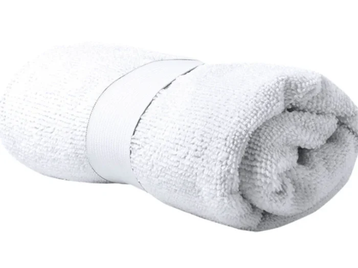 Quick Dry White Microfiber Towel